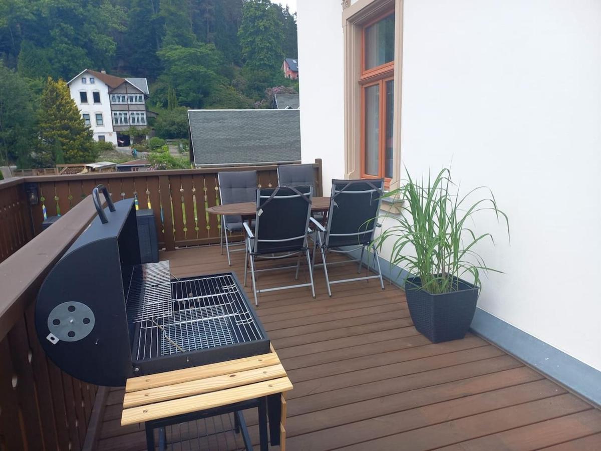 Villa Waldlust - 5 Sterne - 2 Schlafzimmer Kurort Oybin Exteriör bild